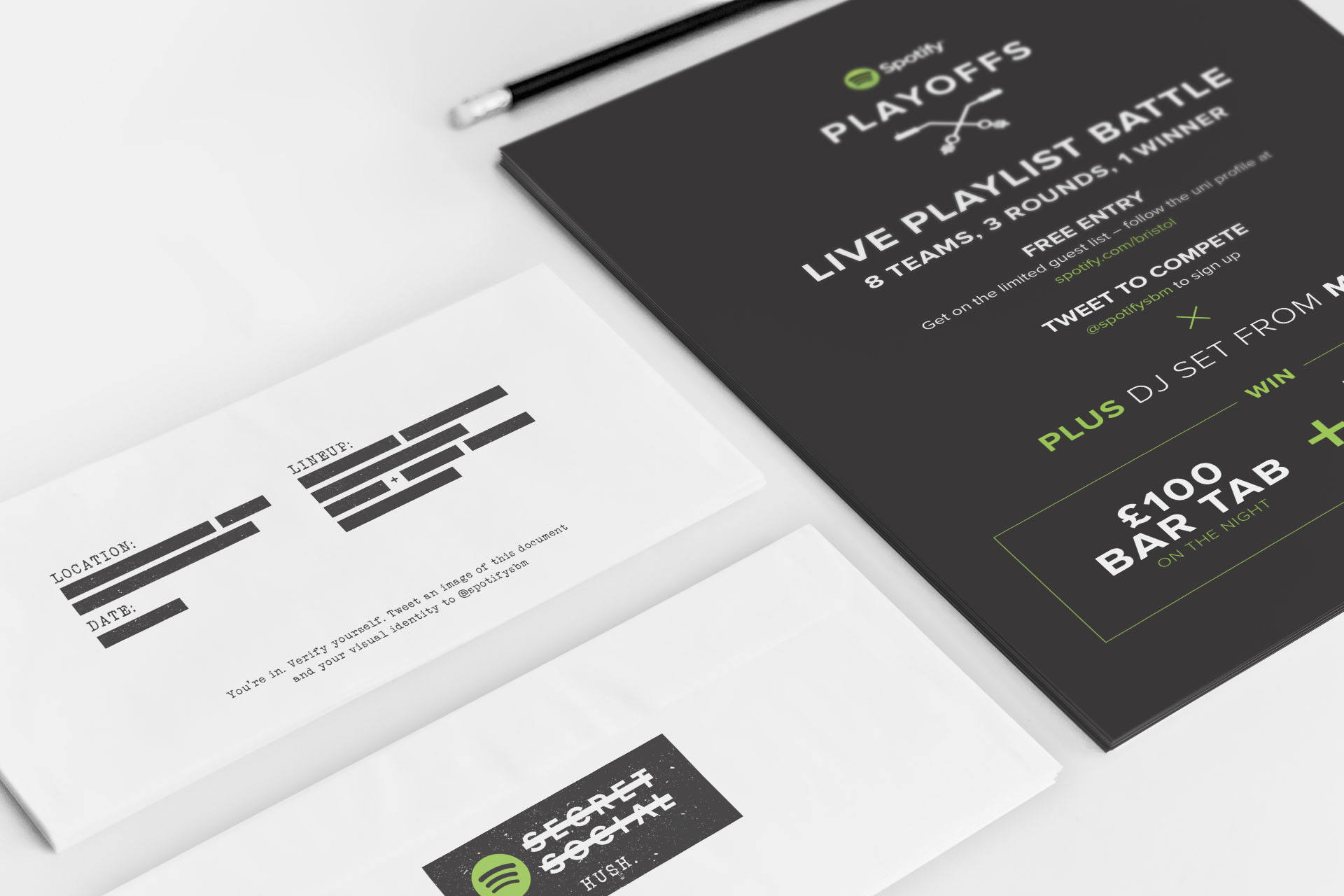 Spotify collateral – CREATIVE PORTFOLIO